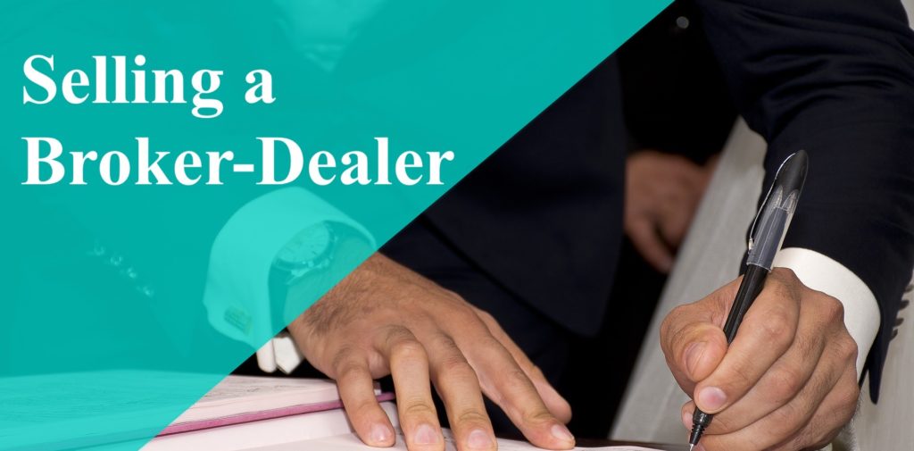 Selling a Broker Dealer
